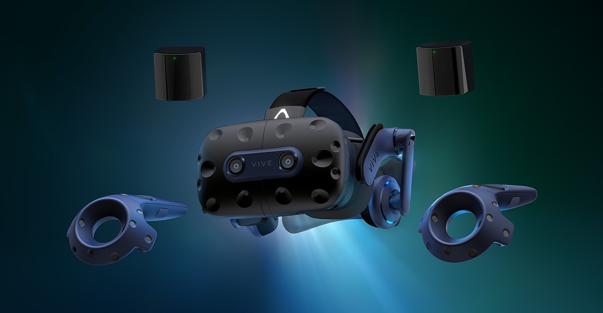 VIVE Pro 2 Full Kit - High-Resolution PC VR Gaming System